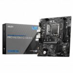 Материнская плата MSI PRO H610M-G DDR4 H610, LGA1700, 2*DDR4, 1*PCIEx16, 1*PCIEx1, 1*M.2, 4*USB3.2Gen1, 6*USB2.0, 4*SATA3.0, 1G, VGA, DP, HDMI, M-ATX, RTL