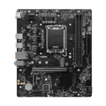 Материнская плата MSI PRO H610M-S DDR4 H610, LGA1700, 2*DDR4, 1*PCIEx16, 1*PCIEx1, 1*M.2, 2*USB3.2Gen1, 4*USB2.0, 2*SATA3.0, 1G, HDMI, M-ATX, RTL — изображение 5