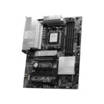 Материнская плата MSI PRO X870-P WIFI X870, AM5, 4*DDR5, 4*PCIEx16, 3*M.2, 3*TypeC, 2*USB3.2Gen2, 4*USB3.2Gen1, 8*USB2.0, 4*SATA3.0, 5G, Type-C(DP), HDMI, ATX, RTL — изображение 3