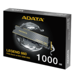 Твердотельный накопитель SSD ADATA M.2 2280 1TB LEGEND 860 PCI-E 4.0x4,R:6000/ W:4000MB/s — изображение 2