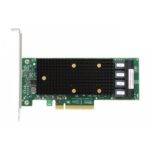 HBA-адаптер Broadcom SAS 9400-16i SGL (05-50008-00 ) PCIe 3.1 x8 LP, Tri-Mode SAS/SATA/NVMe 12G HBA, 16port(4*int SFF8643), 3416 IOC