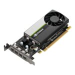 Видеокарта NVIDIA T1000 4G, long bracket and short bracket together — изображение 3