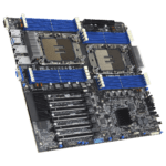 Материнская плата ASUS Z13PE-D16 LGA4677 E-ATX 16xDDR5 5xPCIEx16 PCIEx8 2xM.2 VGA 2x10GLAN — изображение 4