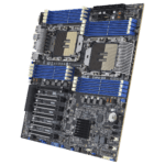 Материнская плата ASUS Z13PE-D16 LGA4677 E-ATX 16xDDR5 5xPCIEx16 PCIEx8 2xM.2 VGA 2x10GLAN — изображение 3