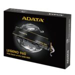 Твердотельный накопитель SSD ADATA ALEG-960-1TCS PCIe Gen4x4 with NVMe, 7400/6000, IOPS 730/610K, MTBF 2M, 3D NAND, 780TBW, 0,43DWPD, Heat Sink, SMI SM2264, Work with PS5, RTL (937506) — изображение 3