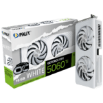 Видеокарта Palit RTX5060Ti WHITE OC 16GB GDDR7 128bit 3xDP HDMI 2FAN RTL