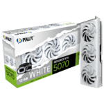 Видеокарта Palit RTX5070 WHITE OC 12GB GDDR7 192bit 3xDP HDMI 3FAN RTL