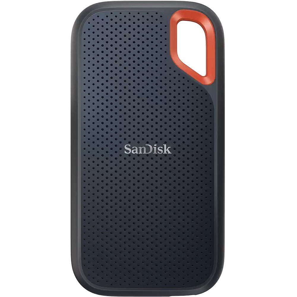 SDSSDE61-1T00-G25 Твердотельный накопитель SSD SanDisk Extreme 1TB Portable SSD - up to 1050MB/s Read and 1000MB/s Write Speeds, USB 3.2 Gen 2, 2-meter drop protection and IP55 resistance — изображение 1