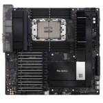 Материнская плата ASUS PRO WS W790E-SAGE SE LGA4677 EEB 8xDDR5 7xPCIEx16 3xM.2 2xUSB-C VGA GLAN 10GLAN — изображение 6
