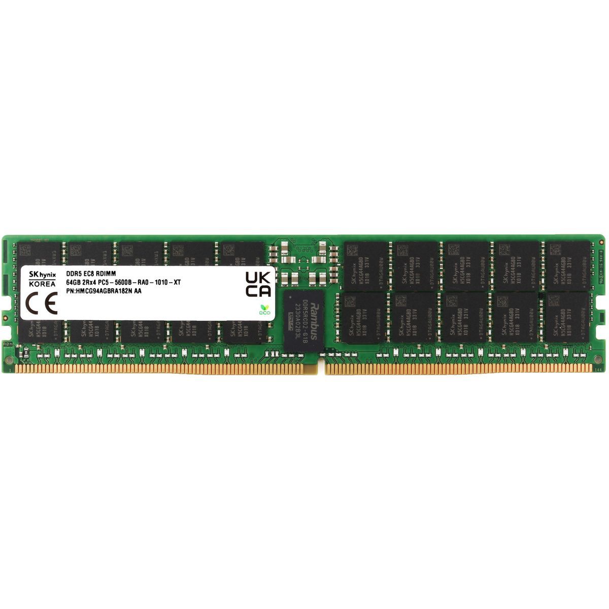 HMCG94AGBRA182N Модуль памяти Hynix 64GB DDR5 HMCG94AGBRA182N 5600MHz DIMM 2Rx4 Registred ECC — изображение 1