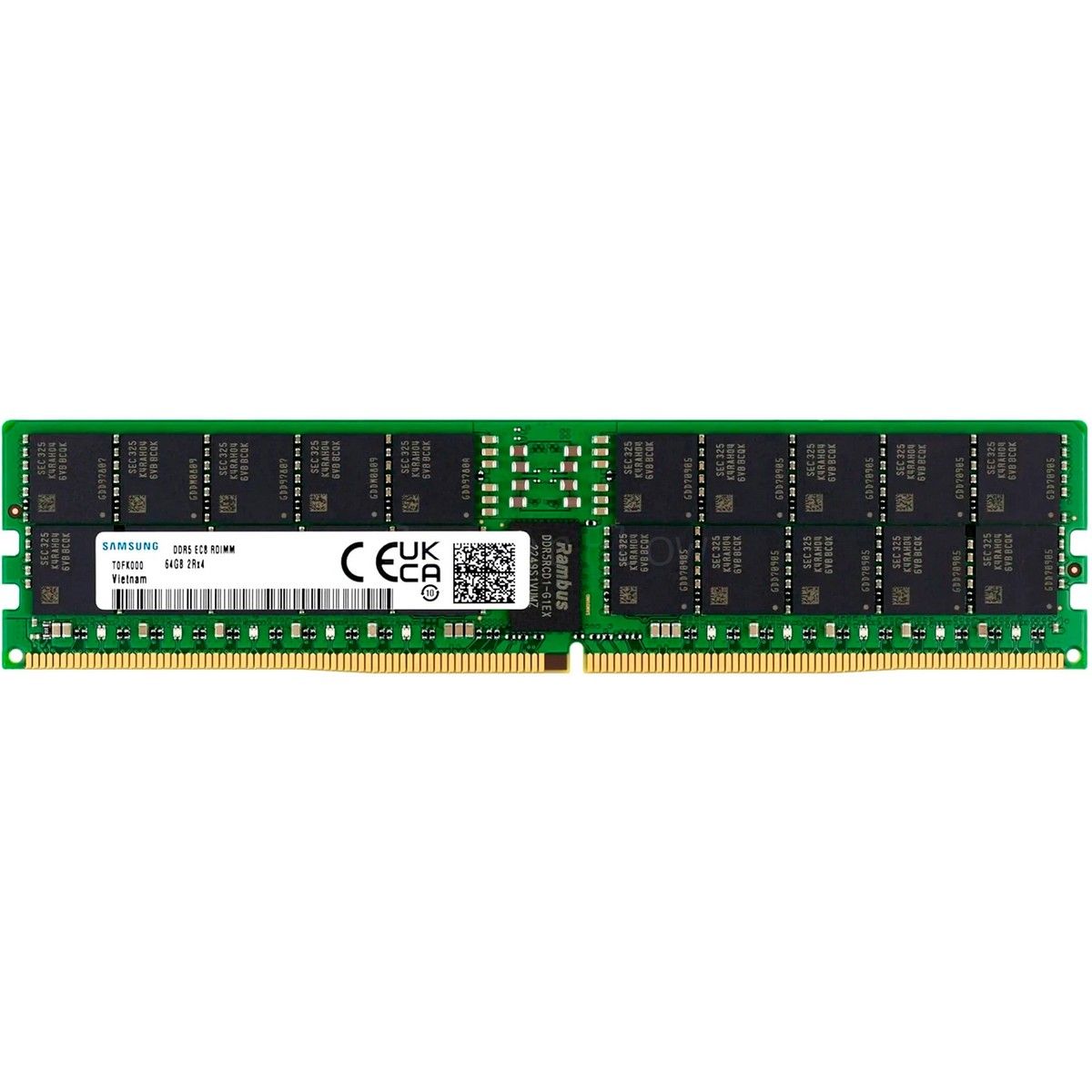 Модуль памяти Samsung 64GB DDR5 M321R8GA0EB2-CWMXH PULL 5600MHz DIMM 2Rx4 Registred ECC